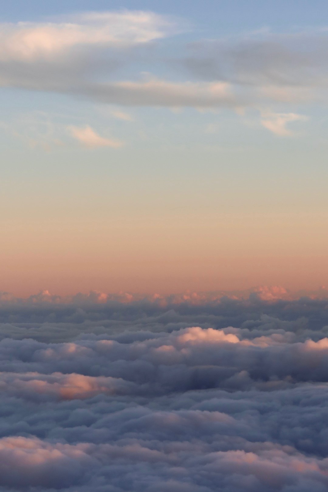 Dreamy clouds representing connection and spiritual growth